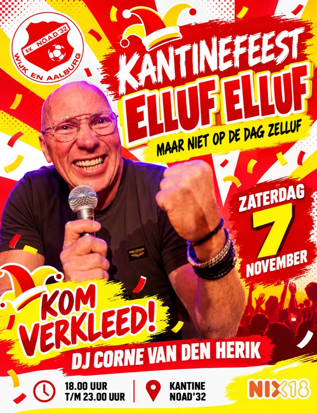 ELLUF ELLUF… MAAR NIET OP DE DAG ZELLUF!