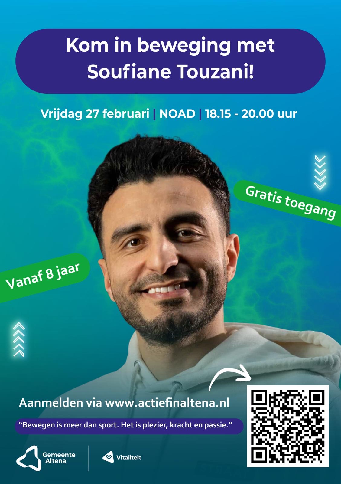 Inspirerende meet & greet met Soufiane Touzani bij NOAD’32