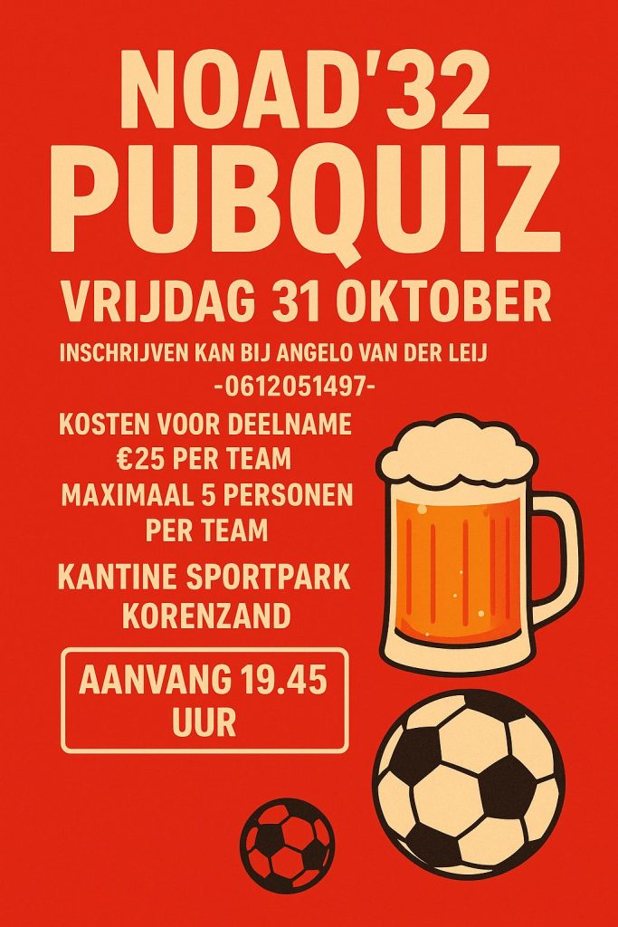 NOAD'32 PUBQUIZ 1