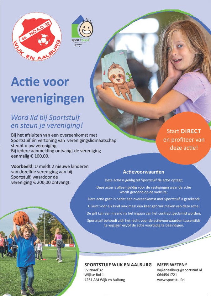 Sportstuif Wijk en Aalburg. Een nieuwe sportieve BSO in Wijk en Aalburg!