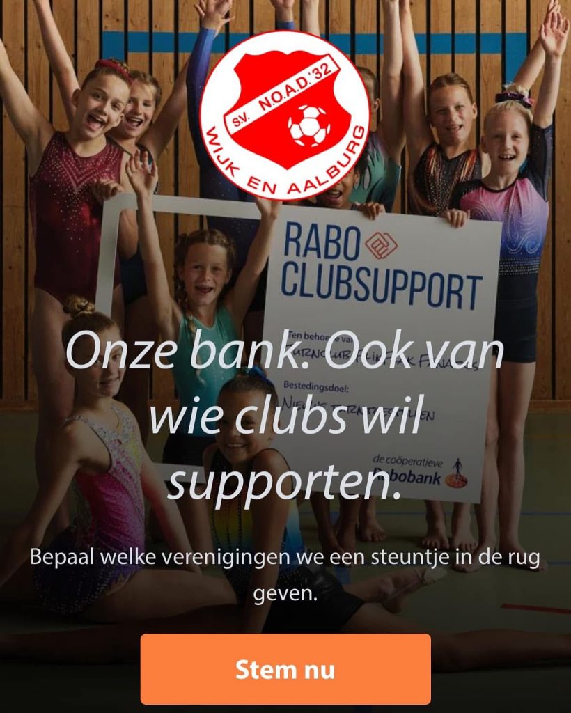 STEM NU OP ONZE CLUB!!