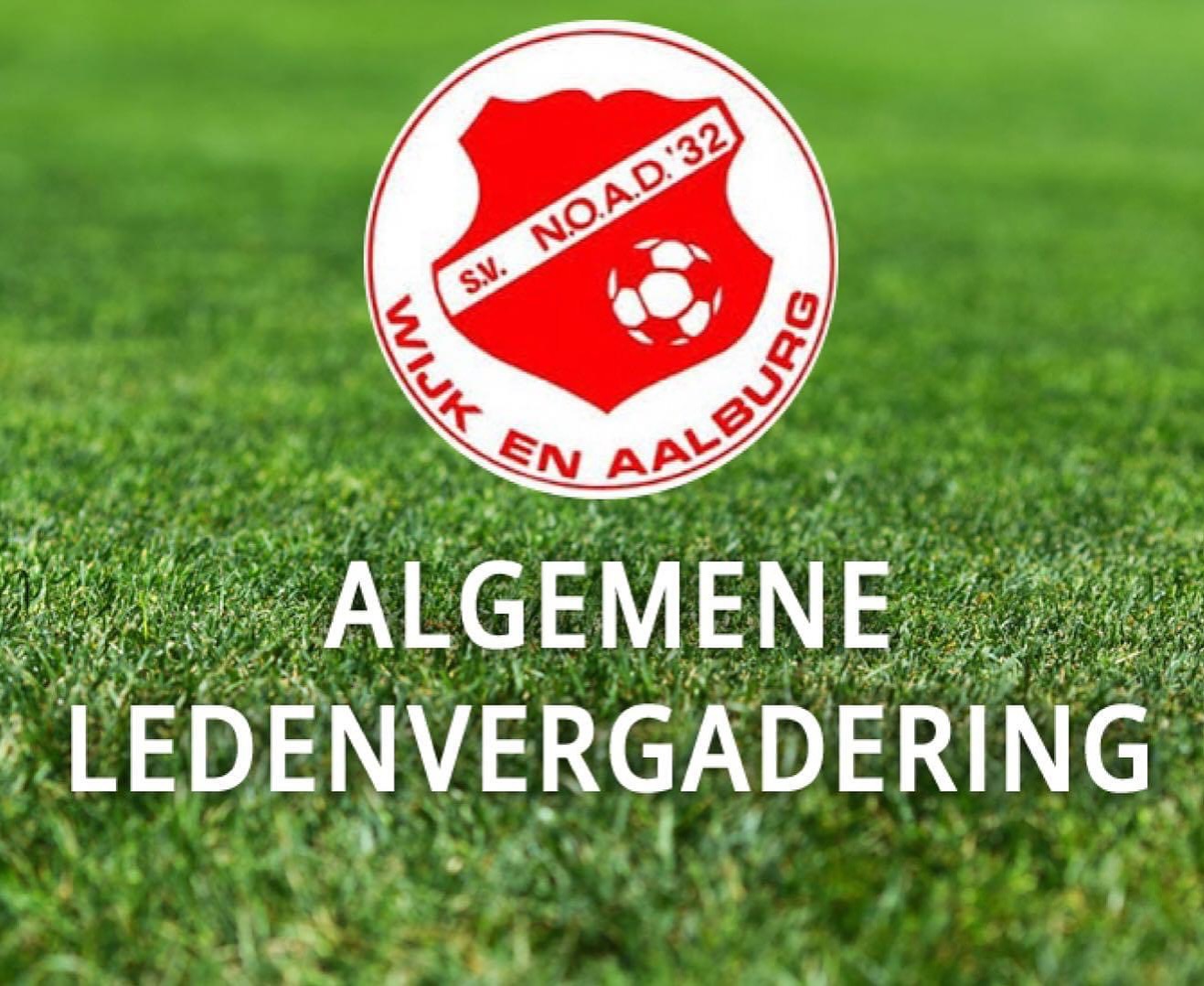 Vrijdagavond 2 oktober, Algemene Ledenvergadering