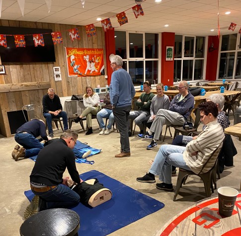 Wederom een geslaagde AED cursus binnen NOAD’32