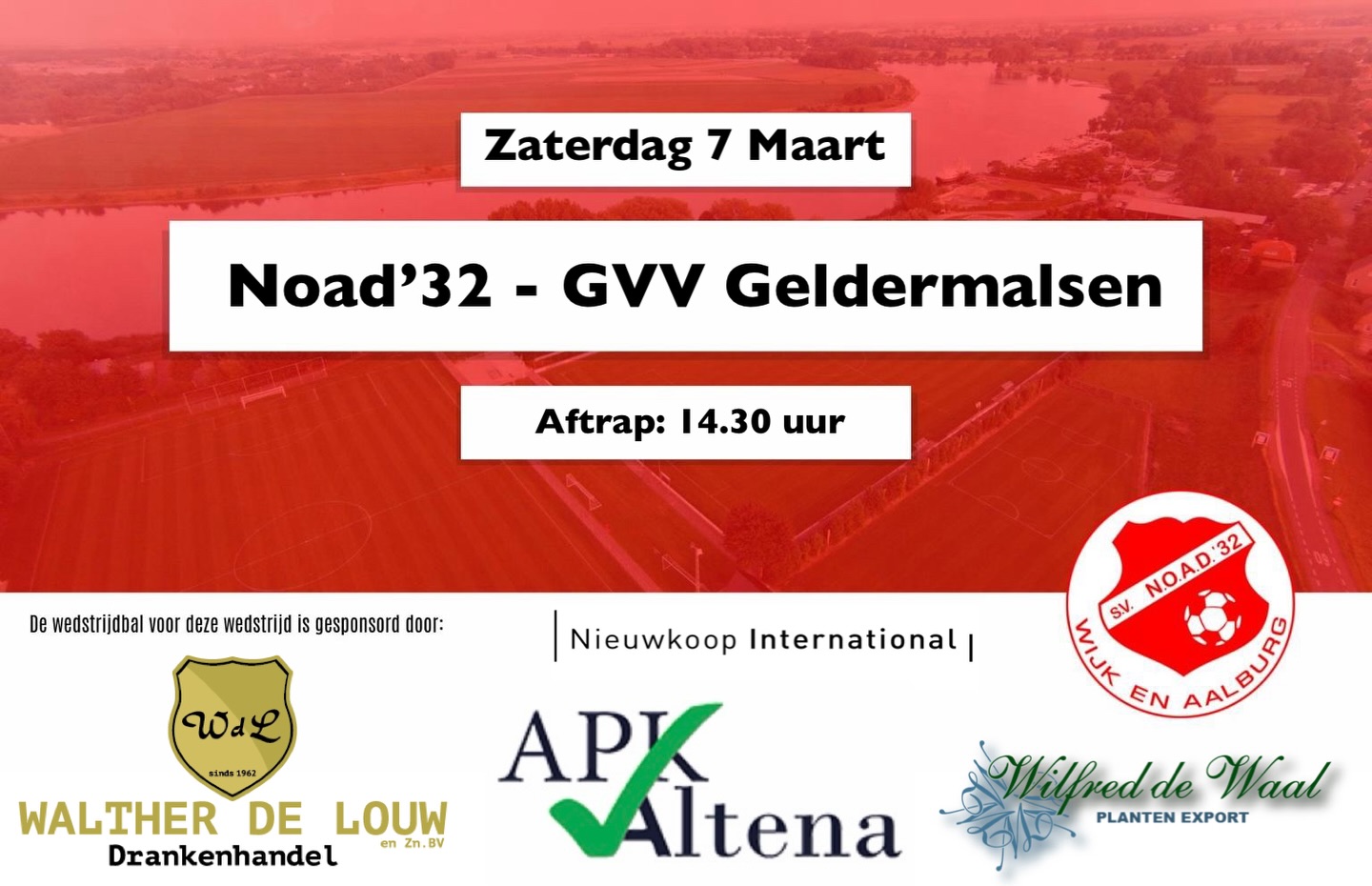 Wedstrijdbal NOAD'32 - GVV Geldermalsen