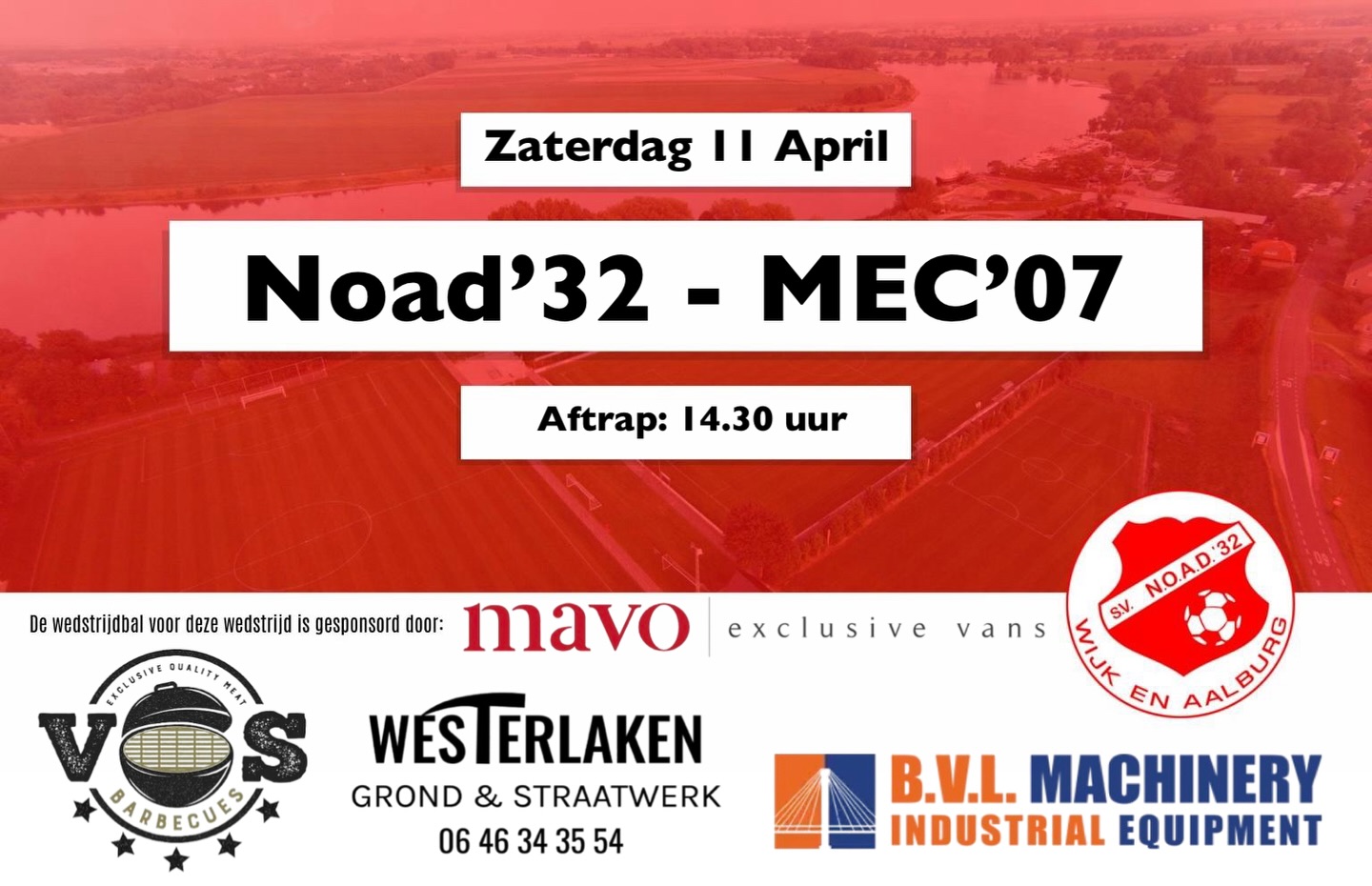 Wedstrijdbal NOAD'32 - MEC'07