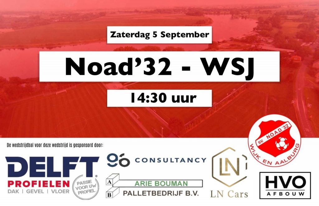 Wedstrijdbal NOAD´32 - WSJ